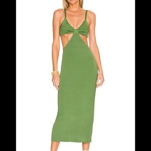 Cult Gaia serita dress basil sz Small NWT